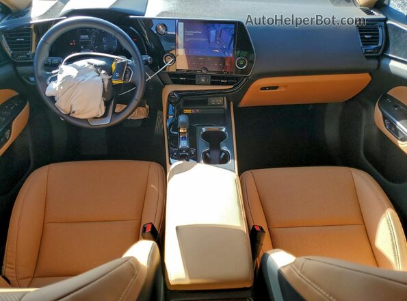 2T2ADCAZ5SC023012 2025 LEXUS NX Gray Dashboard view