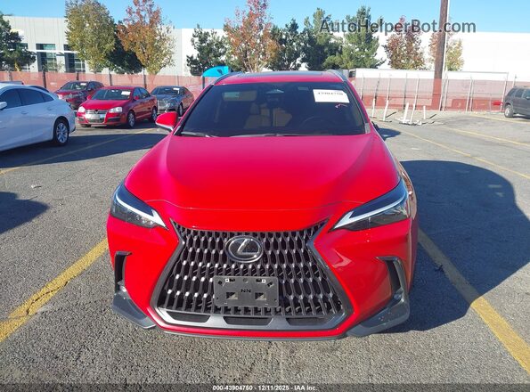 2T2ADCAZ8RC012192 2024 LEXUS NX 250 Red Vista del cuadro de instrumentos