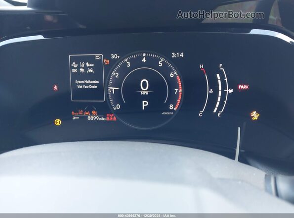 2T2AGCEZXSC084048 2025 LEXUS NX 350 White Widok tylnych siedzeń