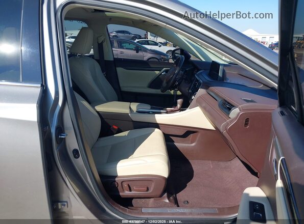 2T2AZMAA3LC173123 2020 LEXUS RX 350 Silver Widok wnętrza z przodu
