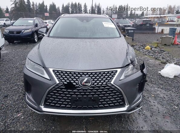 2T2AZMDA3LC240296 2020 LEXUS RX 350 Gray Вид щитка приладів