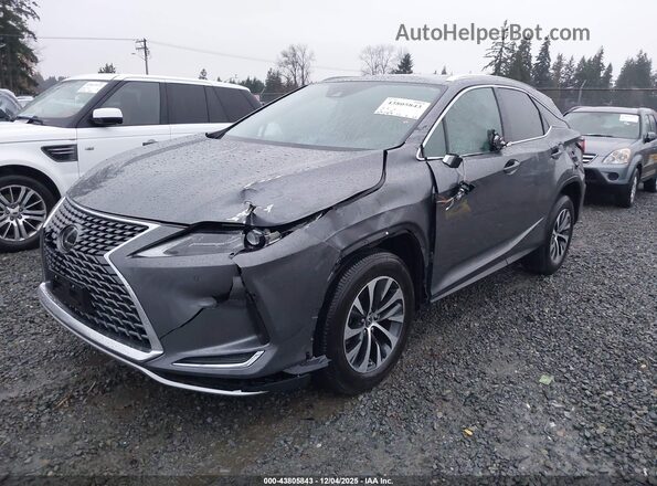 2T2AZMDA3LC240296 2020 LEXUS RX 350 Gray Передня ліва чверть