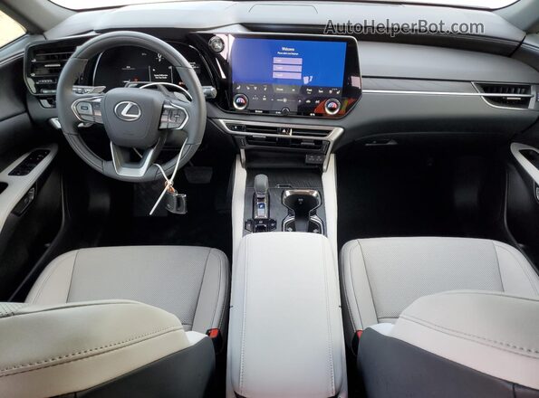 2T2BAMBA3SC065710 2025 LEXUS RX White Առջևի վահանակի տեսք