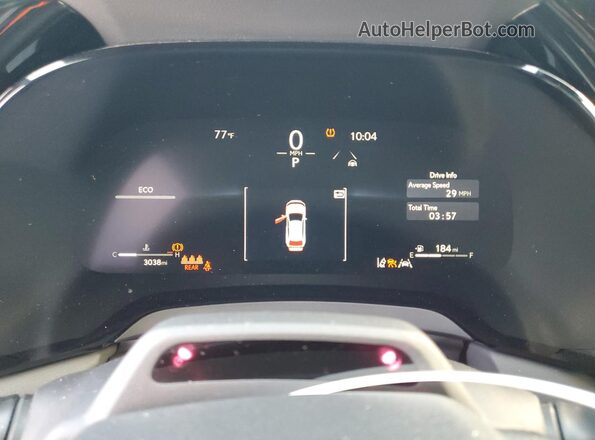 2T2BAMBA3SC065710 2025 LEXUS RX White Սարքավորումների վահանակի տեսք