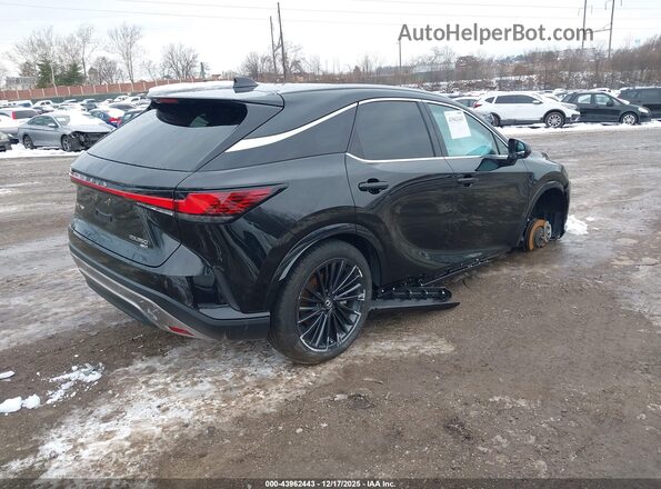 2T2BAMBA4RC048912 2024 LEXUS RX 350 Black Tył prawy