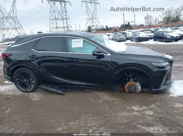 2T2BAMBA4RC048912 2024 LEXUS RX 350 Black Widok wnętrza z tyłu