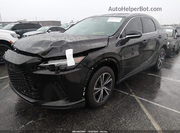 2T2BAMBA9RC039218 2024 LEXUS RX 350 Black Առջևի ձախ երեք քառորդ տեսարան