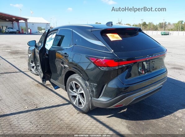JTJCHMAA2R2020785 2024 LEXUS RX 350 Black Rear interior view