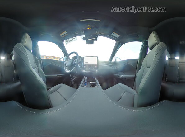 2T2BAMBAXSC064991 2025 LEXUS RX Silver Vista de la etiqueta del VIN
