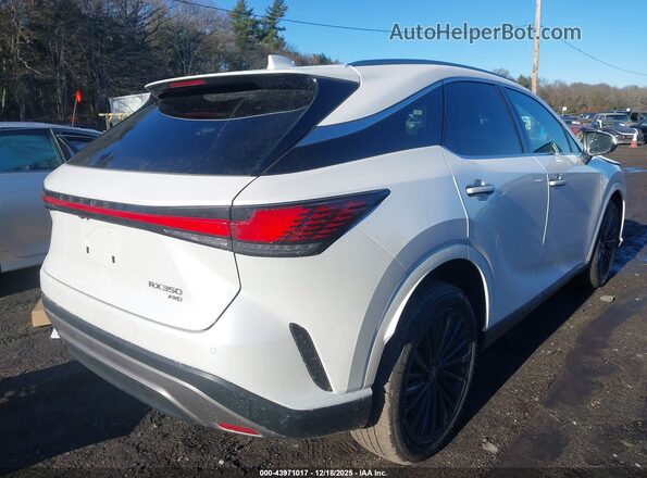 2T2BAMCA0RC079718 2024 LEXUS RX 350 White Trasero derecho