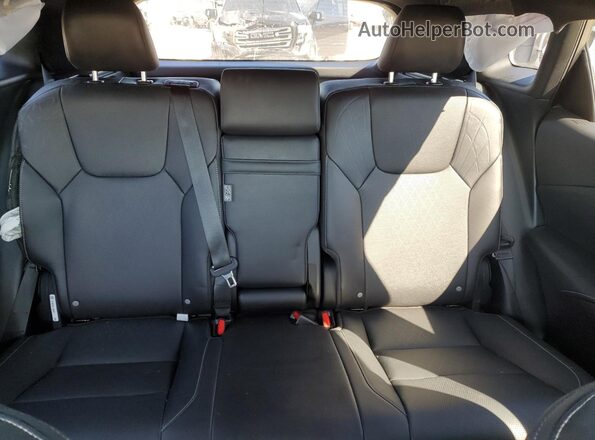 2T2BAMCA2PC011580 2023 LEXUS RX Black Вид задніх сидінь