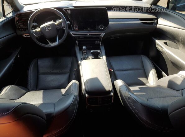 2T2BAMCA2PC011580 2023 LEXUS RX Black Вид панелі приладів