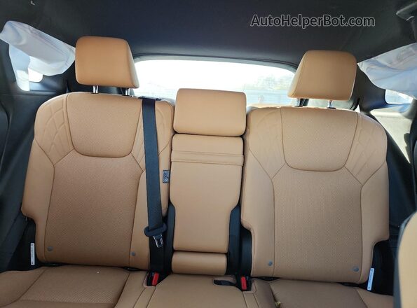 2T2BAMCA2PC031165 2023 LEXUS RX White Widok tylnych siedzeń