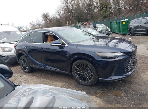 2T2BAMCA2SC120324 2025 LEXUS RX 350 Dark Blue Вид задней части салона