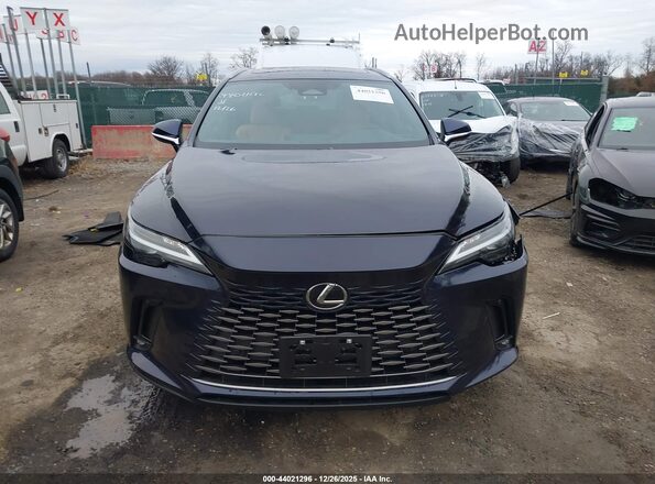 2T2BAMCA2SC120324 2025 LEXUS RX 350 Dark Blue Вид щитка приборов