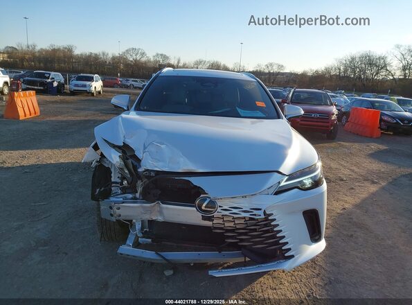 2T2BAMCA3RC077106 2024 LEXUS RX 350 White Widok zestawu wskaźników