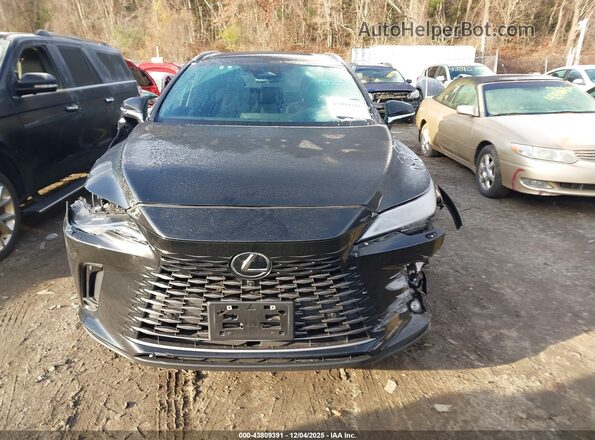 2T2BAMCA5RC049422 2024 LEXUS RX 350 Black Widok zestawu wskaźników