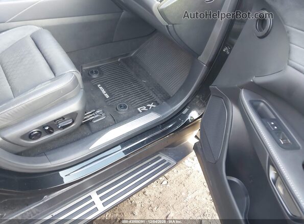 2T2BAMCA5RC049422 2024 LEXUS RX 350 Black Widok wnętrza z przodu