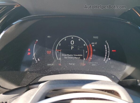 2T2BAMCA7RC045291 2024 LEXUS RX White ხელსაწყოთა პანელის ხედი