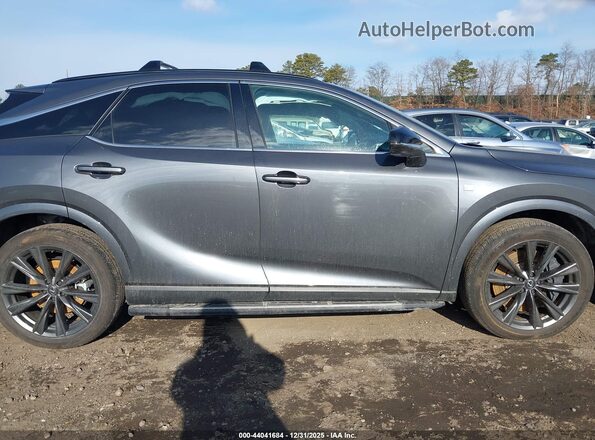 2T2BAMCA8RC044599 2024 LEXUS RX 350 Gray Widok wnętrza z tyłu