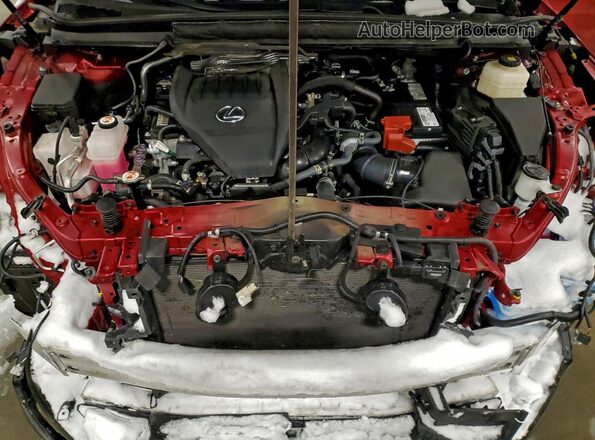 2T2BAMCA9PC005405 2023 LEXUS RX Красный Вид подкапотного пространства