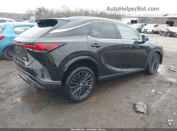 2T2BAMCA9SC120191 2025 LEXUS RX 350 Black Tył prawy