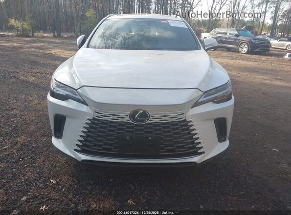 2T2BAMCAXRC082450 2024 LEXUS RX 350 White წინა ხედი