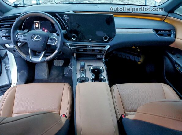 2T2BBMCA0PC002941 2023 LEXUS RX White Вид панелі приладів