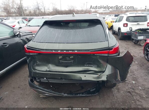 2T2BBMCA3SC100502 2025 LEXUS RX 350H Green 