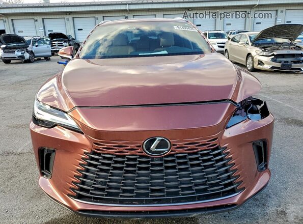 2T2BBMCA4RC023004 2024 LEXUS RX Orange წინა ხედი