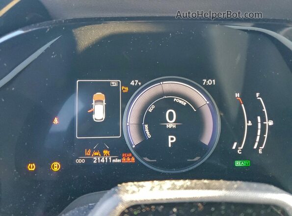 2T2BBMCA4RC023004 2024 LEXUS RX Orange ხელსაწყოთა პანელის ხედი