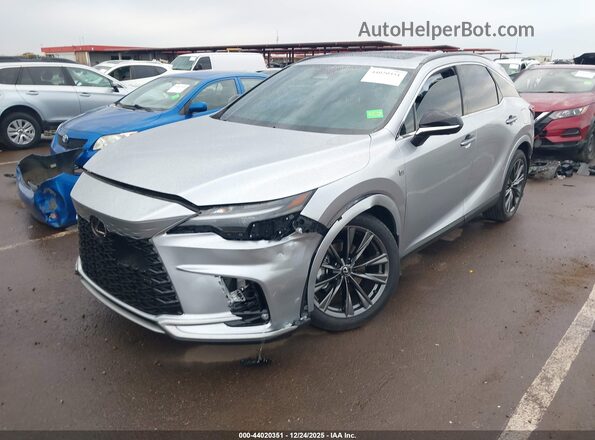 2T2BBMCA4SC072984 2025 LEXUS RX 350H Silver Передня ліва чверть