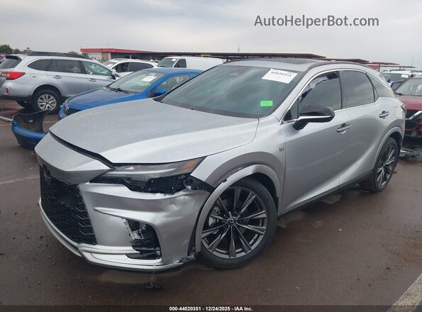 2T2BBMCA4SC072984 2025 LEXUS RX 350H Silver Вид спереду