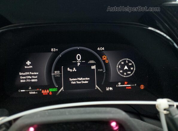2T2BBMCA4SC080793 2025 LEXUS RX Black Instrument cluster view