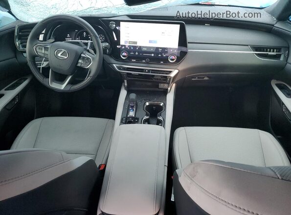 2T2BBMCA4SC080793 2025 LEXUS RX Black Dashboard view