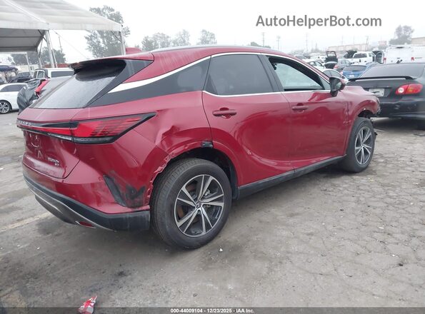 2T2BBMCA5RC042435 2024 LEXUS RX 350H Red Trasero derecho