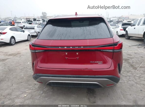2T2BBMCA5RC042435 2024 LEXUS RX 350H Red 