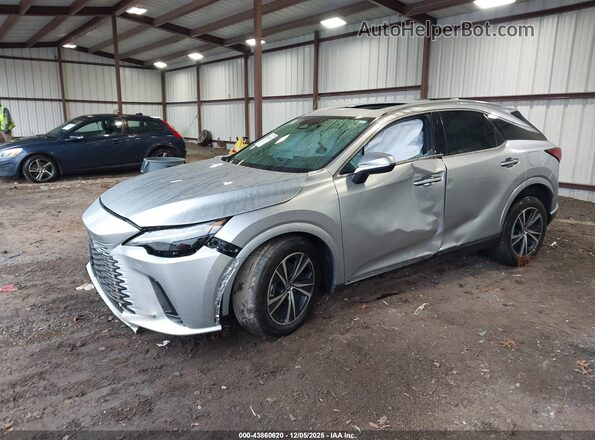 2T2BBMCA8RC027492 2024 LEXUS RX 350H Silver Vista tres cuartos delantera izquierda