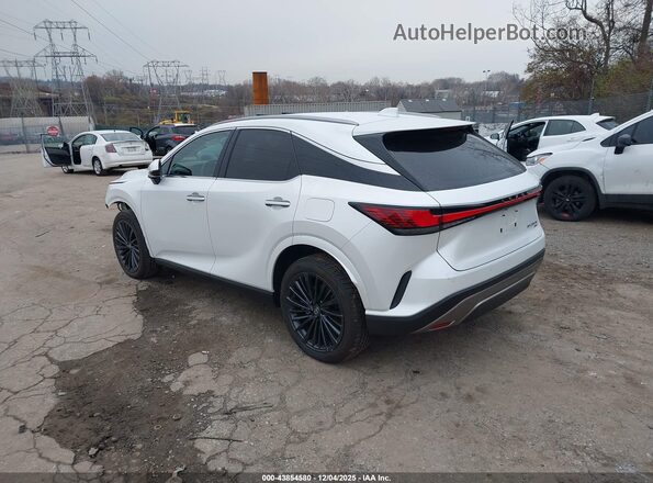 2T2BBMCAXSC098389 2025 LEXUS RX 350H Белый Задняя левая четверть