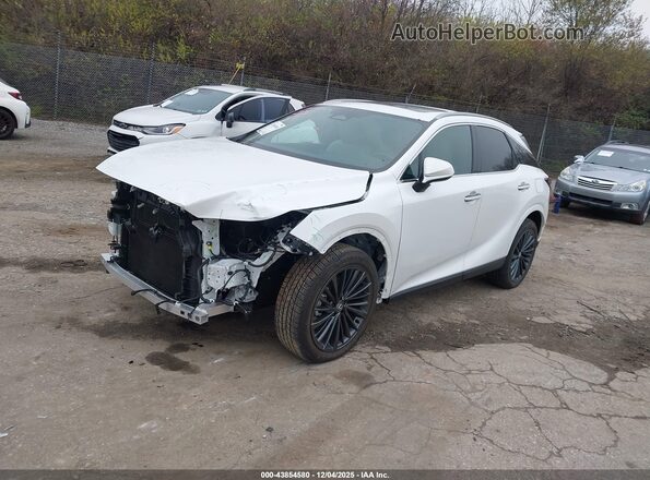 2T2BBMCAXSC098389 2025 LEXUS RX 350H Белый Передняя левая четверть