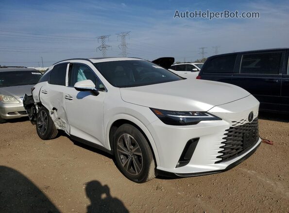 2T2BBMCAXSC101369 2025 LEXUS RX White Przód prawy