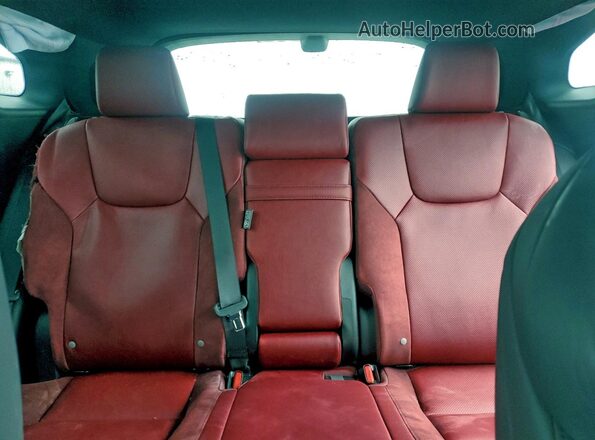2T2BCMEA1RC012892 2024 LEXUS RX Black უკანა სავარძლების ხედი
