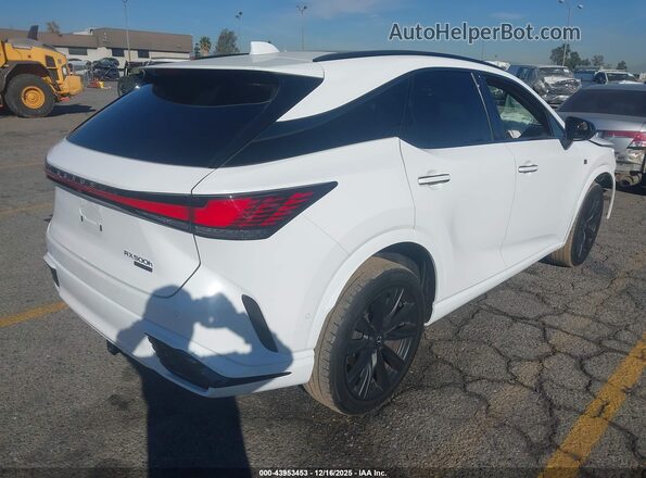 2T2BCMEA6PC009788 2023 LEXUS RX 500H Белый Задняя правая четверть