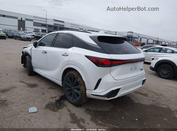 2T2BCMEA9RC012784 2024 LEXUS RX 500H White უკანა მარცხენა