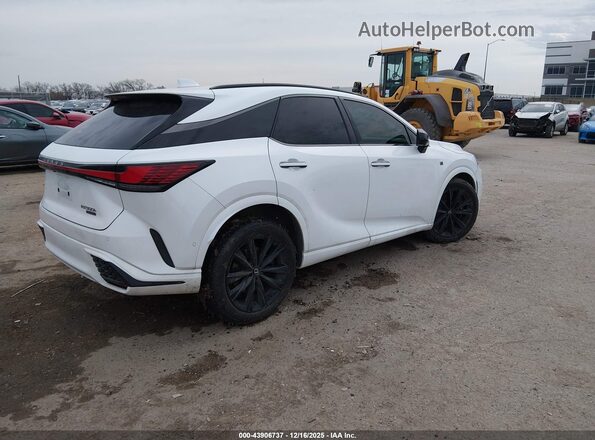 2T2BCMEA9RC012784 2024 LEXUS RX 500H White უკანა მარჯვენა