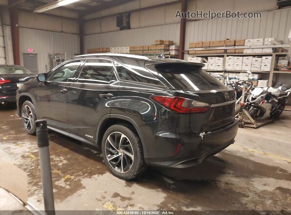 2T2BGMCA2HC011644 2017 LEXUS RX 450H Black Задня ліва чверть