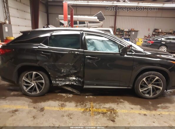 2T2BGMCA2HC011644 2017 LEXUS RX 450H Black Вид задньої частини салону