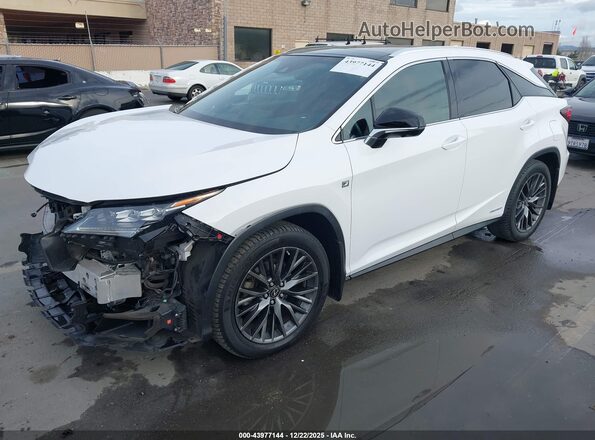 2T2BGMCA2JC021760 2018 LEXUS RX 450H White Front left