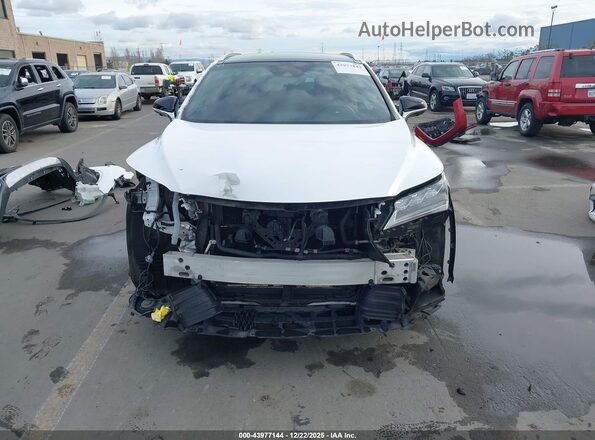 2T2BGMCA2JC021760 2018 LEXUS RX 450H White Rear interior view