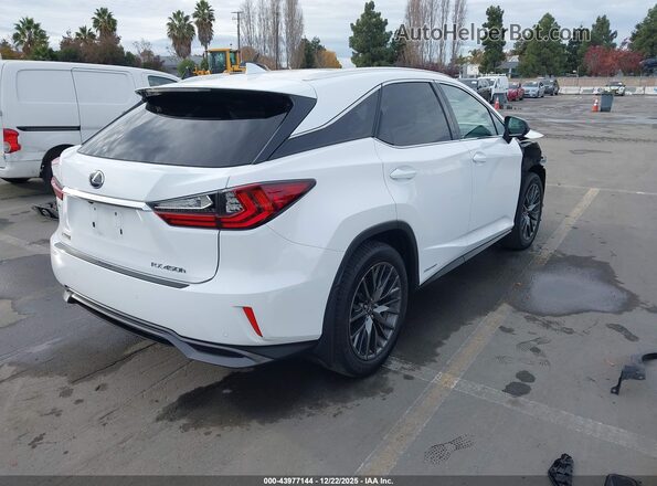2T2BGMCA2JC021760 2018 LEXUS RX 450H White Rear right